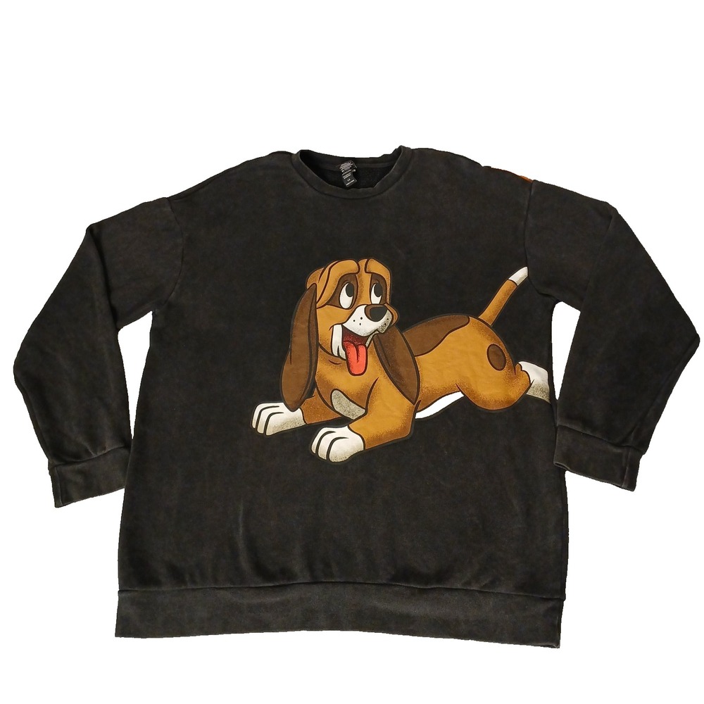 Disney Our Universe Sweatshirt Size L Copper and Tod The Fox and the Hound